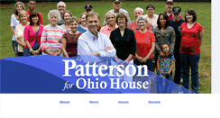 Desktop Screenshot of pattersonforohio.com